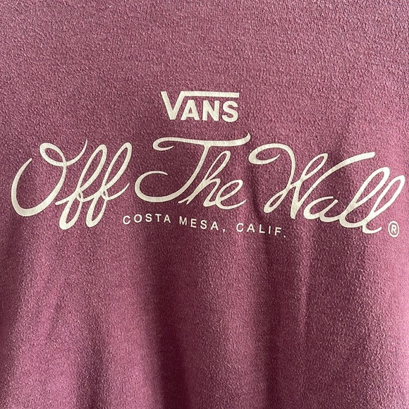 Vans Off the Wall Cropped Hoodie - Picture 2 of 4